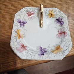 Rossetti Hand Painted Lemon Dish Vintage