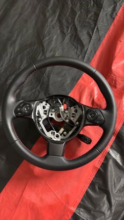 OEM power steering 2025 Subaru BRZ red stitching