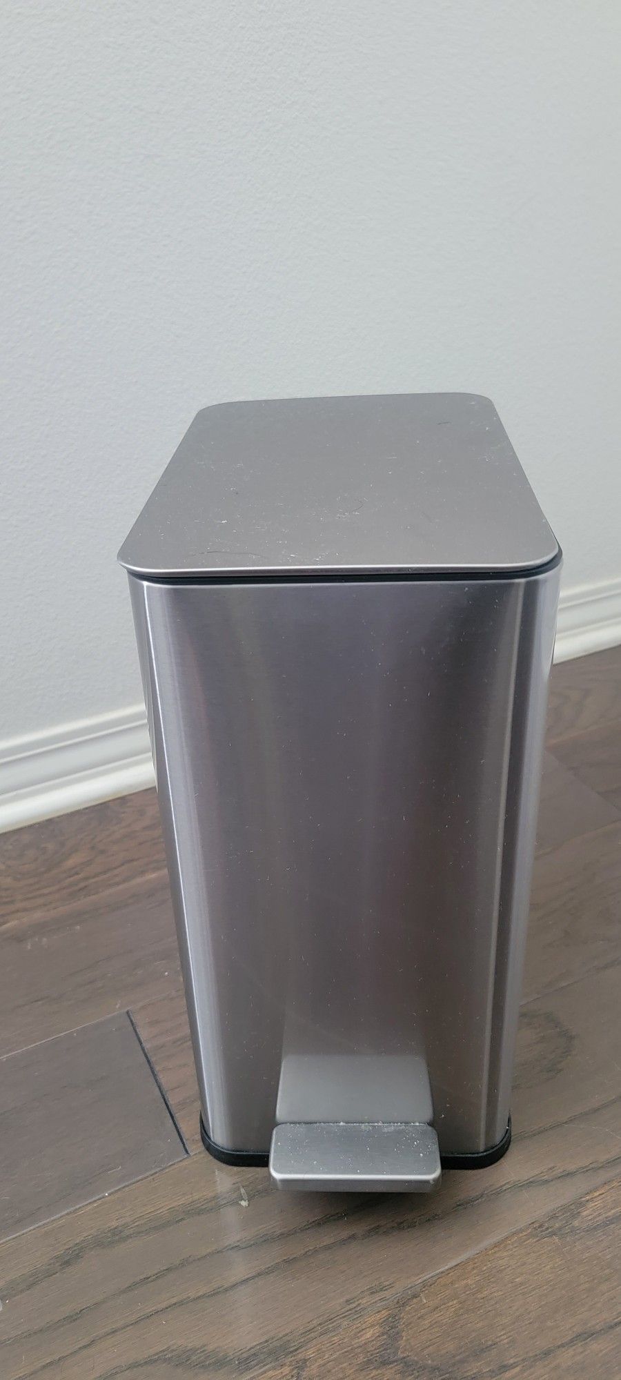 2 Steel Trash Bin