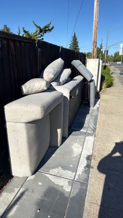 Full size L couch