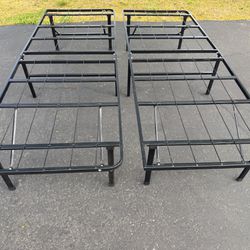 TWO TWIN BED FRAMES 
