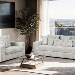2 Pc Sofa And Chair ( Please Read Description For More Information)