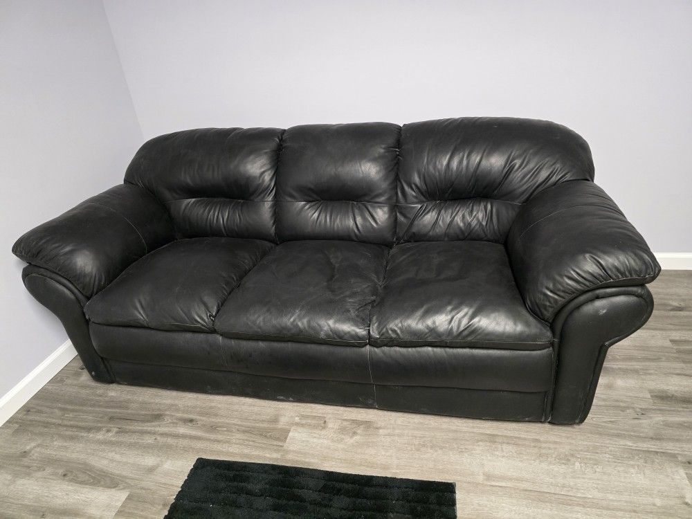 Leather Couch
