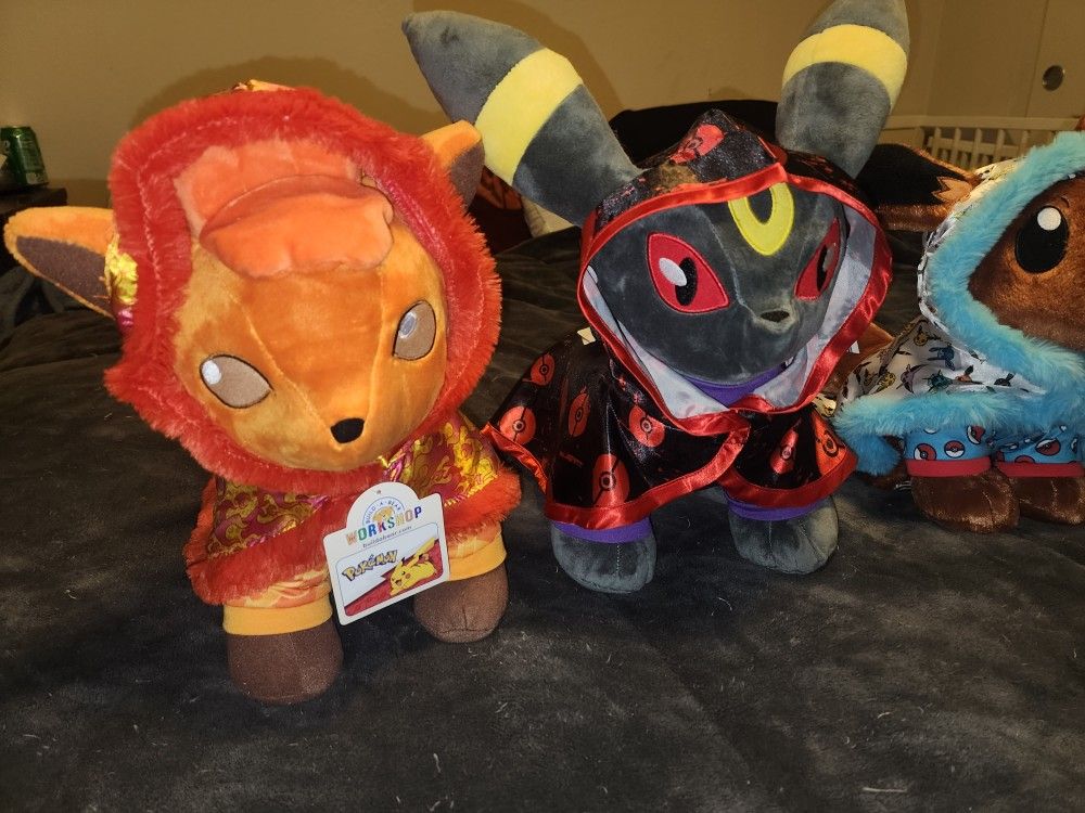 Pokemon Build-a-bears (RARE) RESERVED UNTIL MARCH 3RD