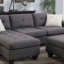 SALE! Romin Sectional & Ottoman 