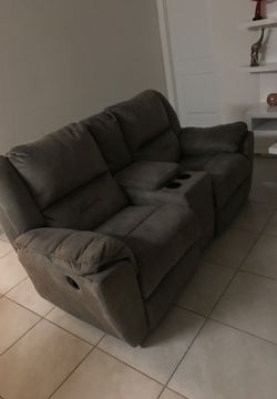 Small and big couch