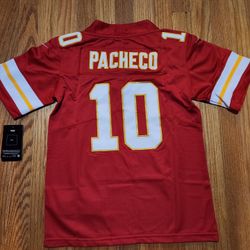 Kansas City Chiefs Kansas city chiefs football uniform No.10 Isiah Pacheco jersey