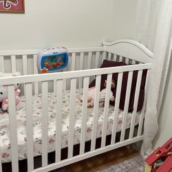 Baby Crib W/ Mattress 