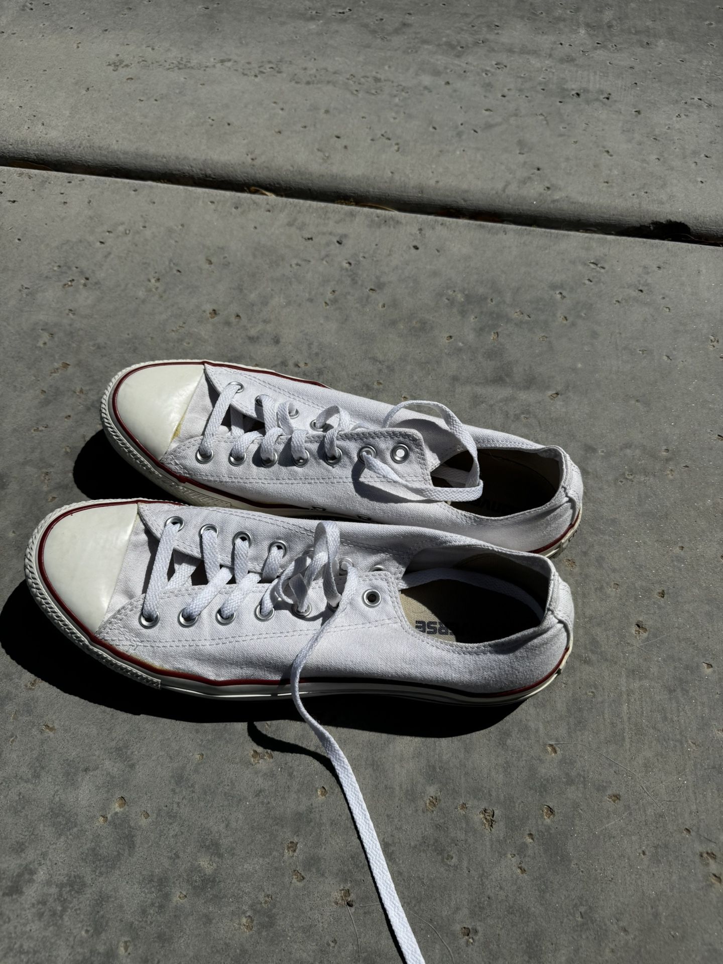 Men’s White Converse Shoes