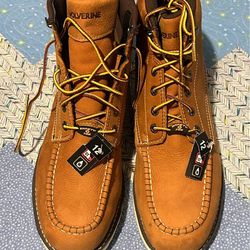 Brand New WOLVERINE MEN'S I-90 DURASHOCKS WORK BOOTS - COMPOSITE TOE