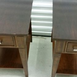 End tables w/ drawers