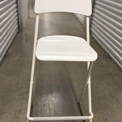 ✨ IKEA FRANKLIN Folding Bar Stools – Set of 4 (White) ✨