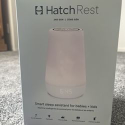HATCH REST 2nd GEN All-In-One Portable Sound Machine. BRAND NEW//OPEN BOX//NEVER USED