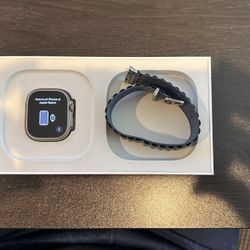 Apple Watch Ultra 2 49mm Titanium Blue Alpine Loop