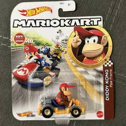 Mattel HOT WHEELS Mario Kart Diddy Kong Pipe Frame  - NEW NIB