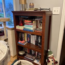 Assorted bookshelves
