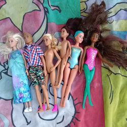 Barbie Dolls And Clothes