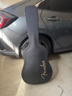 Fender acoustic guitar