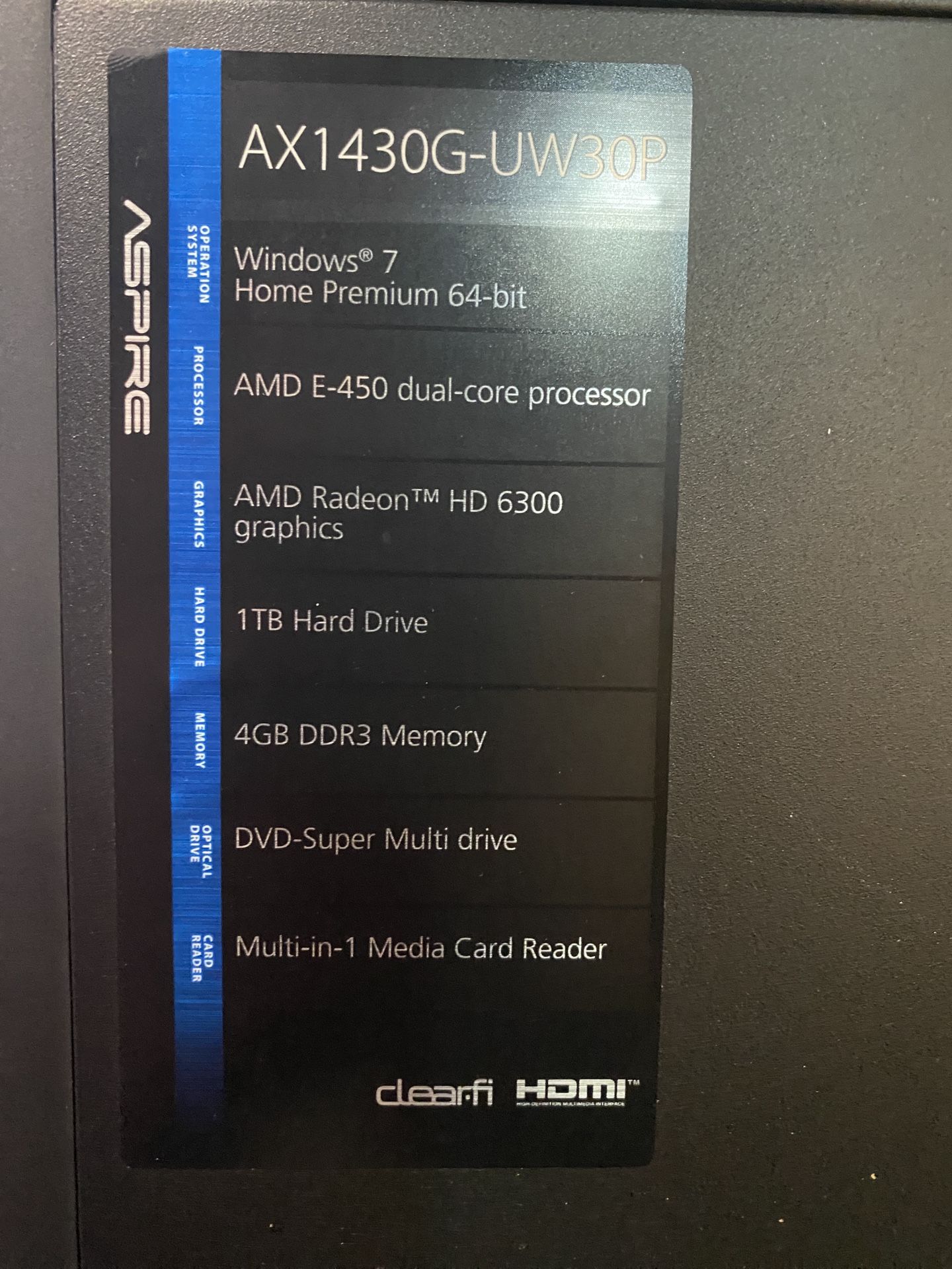 Computer System Setup