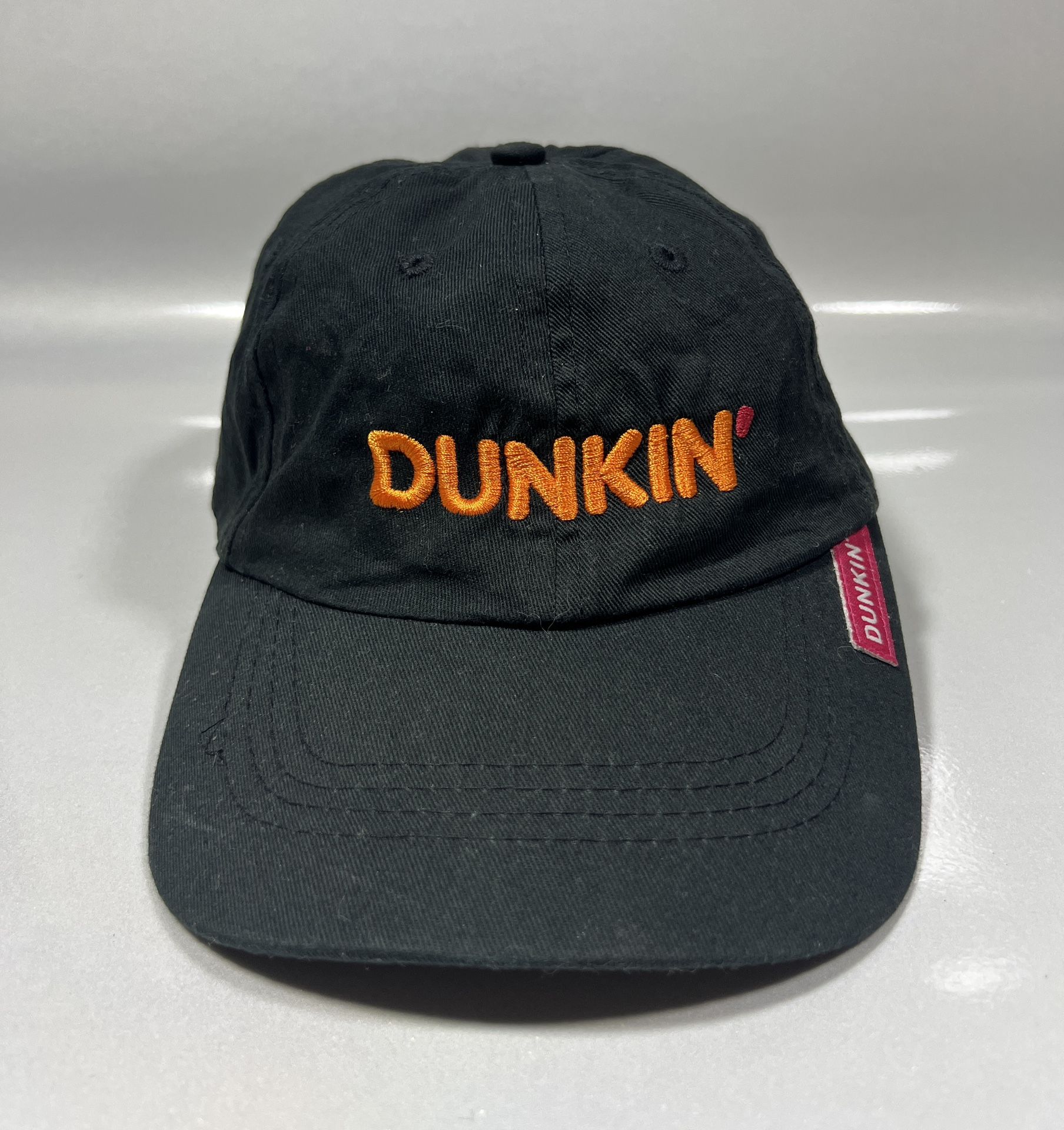 Dunkin Donuts Men's Adjustable Hat Cap Black