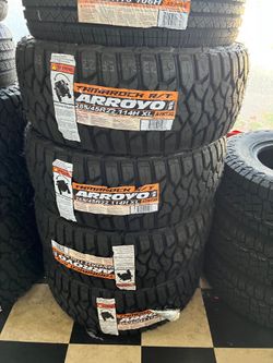 Vendo 285/45/R22 nuevas Arroyo RT las 4 por $580