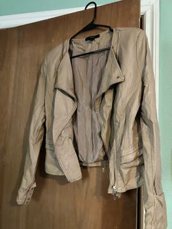 Forever 21 Faux Leather Moto Jacket size L