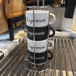 Espresso Cups With Holder
