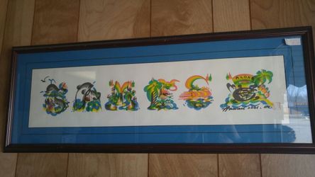 Creative Hawaiian Calligraphy Art