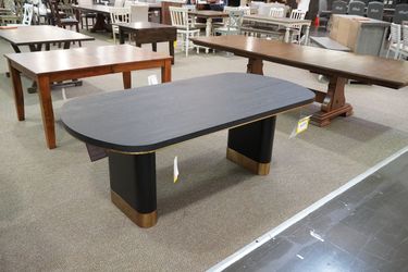 Modus Rectangle Double Pedestal Table