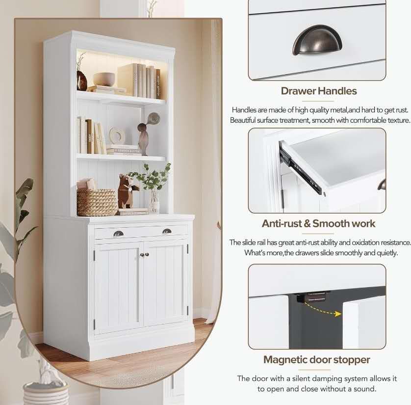 Bookshelves With Cabinet