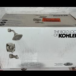 KOHLER Rubicon 3-Spray Wall-Mount Tub & Shower Faucet w/Valve - Polished Chrome