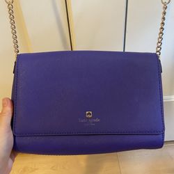 Kate spade Purse With Shoulder Strap (blue/purple Color)