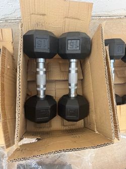Power Systems 15lb dumbbells