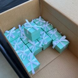 Tiffany Party Favor Boxes