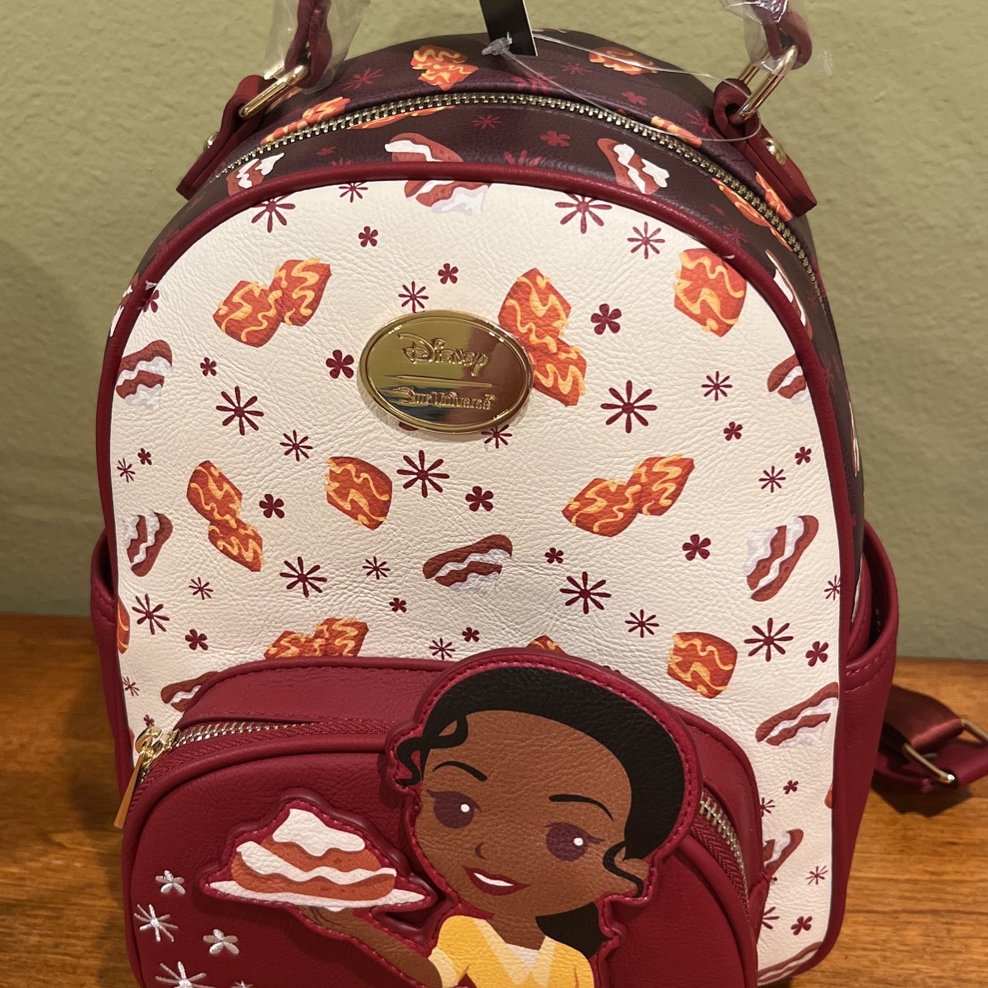 Her universe Disney princess and the frog Tiana and beignets mini backpack! Princess and the Frog Backpack - Etsy main image 3