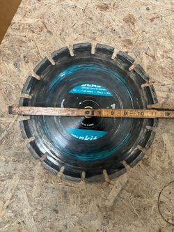 12” Makita Diamond Cut Off Blade