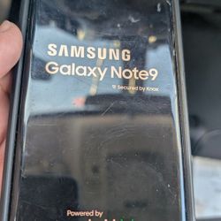 Samsung Note 9  ( Desbloqueado Para Cualquier Compañia)