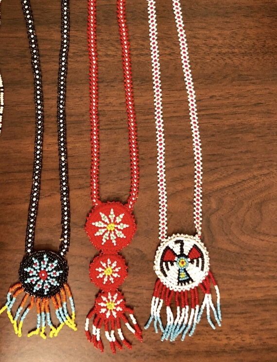 Native American Seed Bead Necklace Bundle