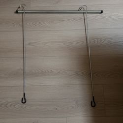 Metal Hanging Closet Rod Organizer, pick up in temple city