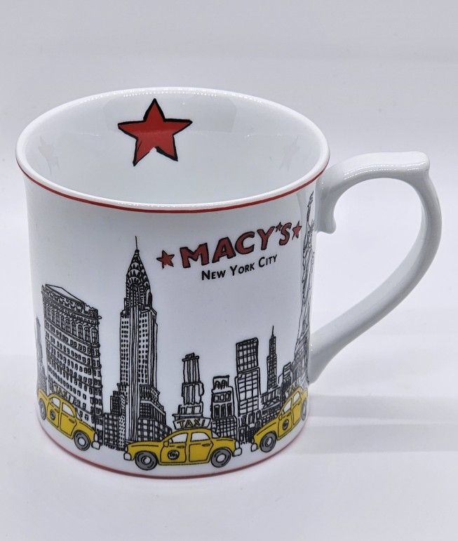 Rosanna Macy's Porcelain Taxi Mug