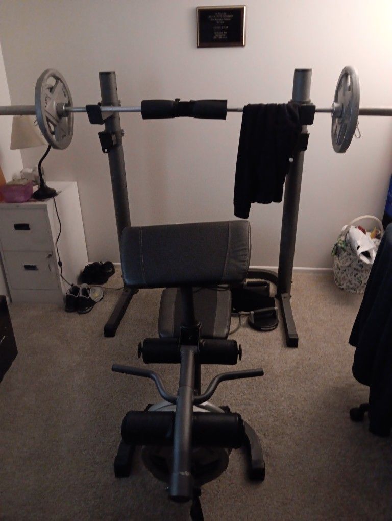 Weight Bench With Weights