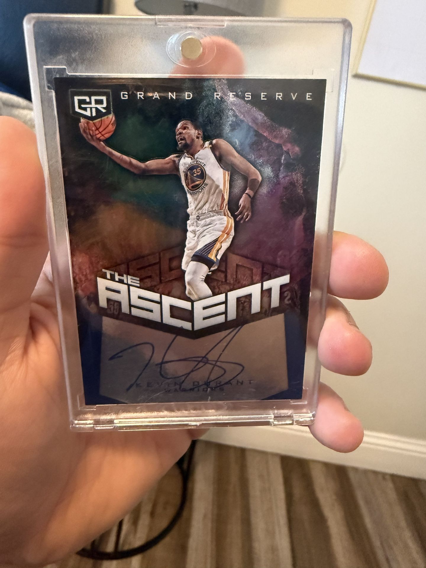 Kevin Durant signed card