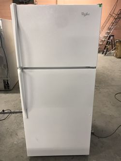 White 15 Cu Ft Whirlpool Refrigerator