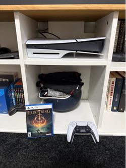 PS5 Slim Disc Edition 1tb - MINT CONDITION