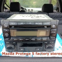 Mazda Protege 5 - Factory Stereo 