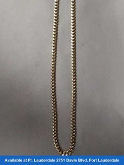 Cuban Link Chain - Yellow Gold 10k (.417) 20.9 grams 26 inch