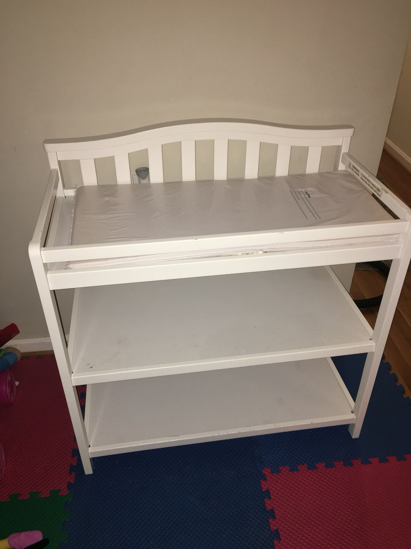 White Changing Table for Baby