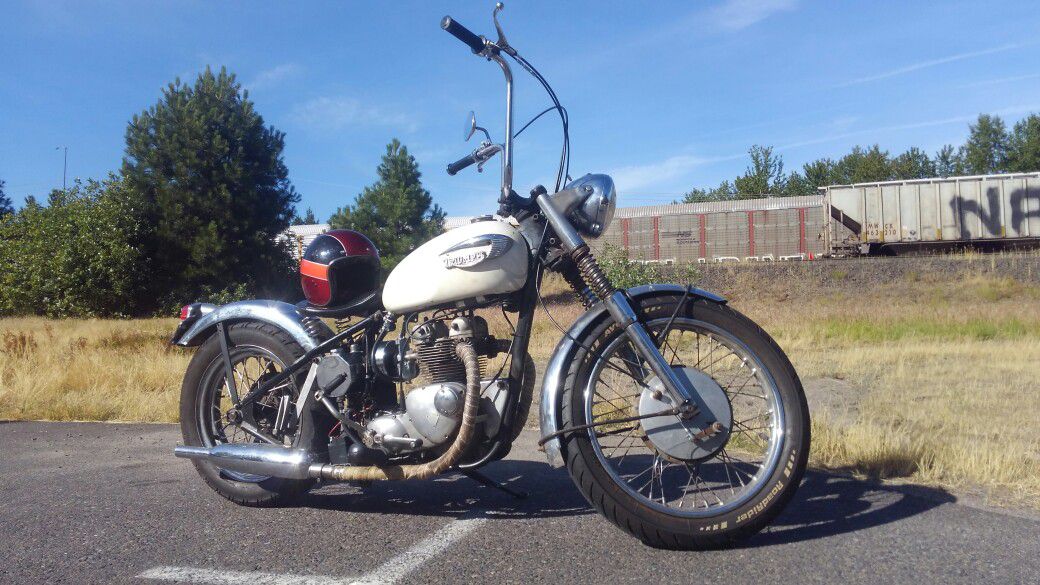 1968 Triumph motorcycle for sale
