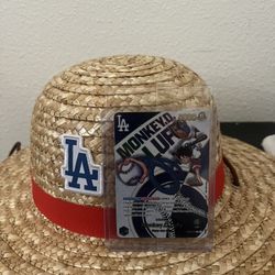 One Piece Dodgers Hat And Card Brand New 