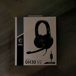 MSI wired gaming headset